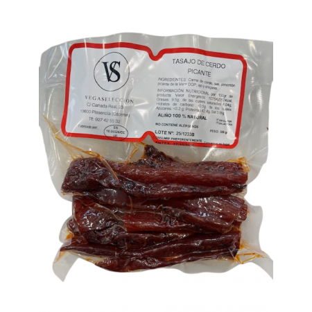 Tasajo de cerdo picante