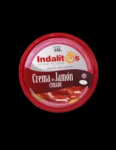 Crema de jamón curado Indalitios