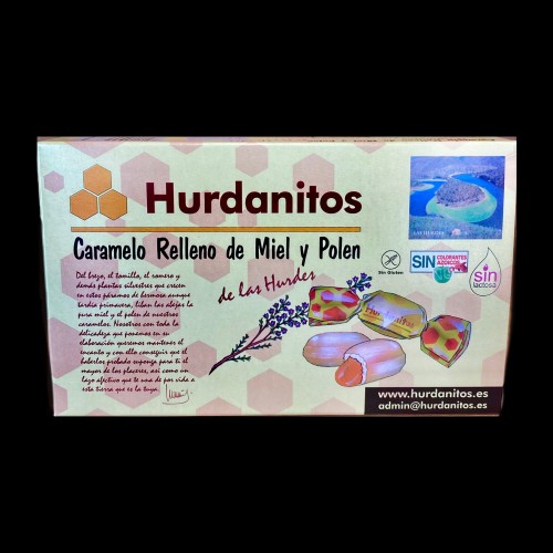 Caramelos Hurdanitos miel y polen