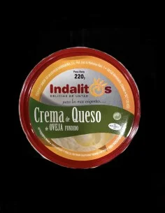 Crema de queso de oveja fundido - Indalitos