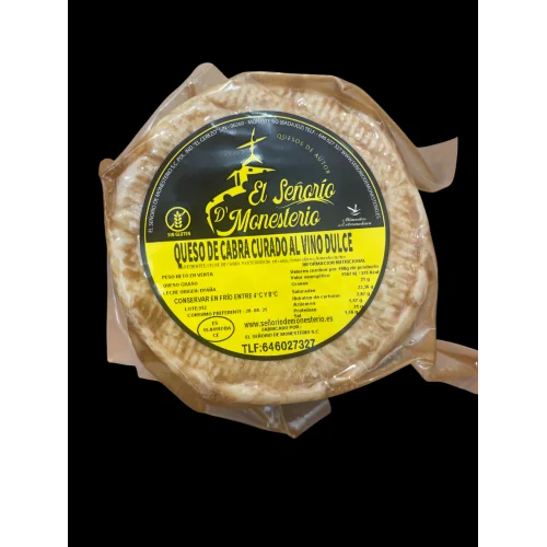 QUESO DE CABRA CURADO AL PEDRO XIMÉNEZ