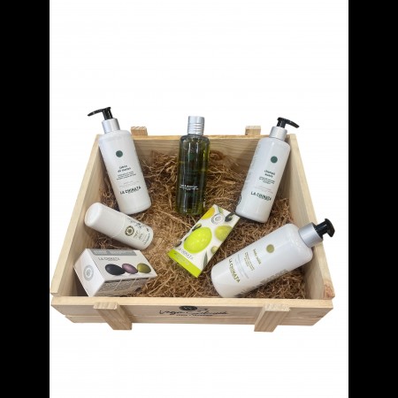 Cesta regalo cuerpo LA...