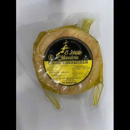 QUESO DE CABRA CURADO CON aceite de...